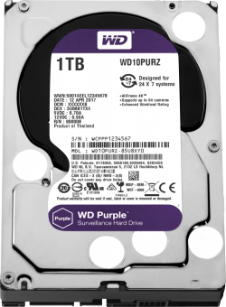 vendor-Western Digital Purple, 1TB, 3.5\