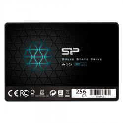 -SSD Silicon Power Ace A55 256GB SSD SATА (3D NAND), 7mm 2.5\'\' - Max 550-450 MB-s