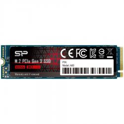 -Silicon Power Ace - A80 1TB SSD PCIe Gen 3x4 PCIe Gen3 x 4 & NVMe 1.3, SLC cache + DRAM cache - Max 3400-3000 MB-s, EAN: 4713436123774