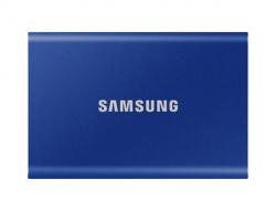 -Samsung Portable SSD T7 2TB, USB 3.2, Read 1050 MB-s Write 1000 MB-s, Indigo Blue