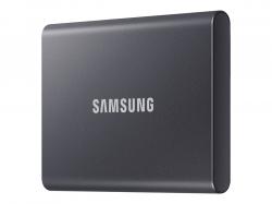 -SAMSUNG Portable SSD T7 500GB external USB 3.2 Gen 2 Titan Grey