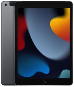vendor-Apple 10.2-inch iPad 9 Wi-Fi + Cellular 64GB - Space Grey