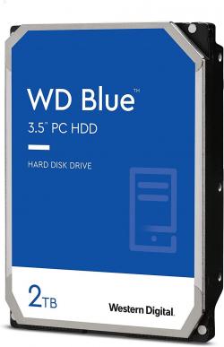 -Хард диск WD Blue, 2TB, 7200rpm, 256MB, SATA 3