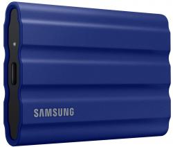 -SAMSUNG Portable SSD T7 Shield 1TB USB 3.2 Gen 2 + IPS 65 blue