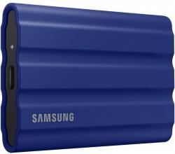 -SAMSUNG Portable SSD T7 Shield 2TB USB 3.2 Gen 2 + IPS 65 blue