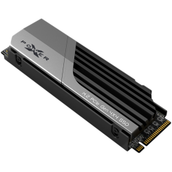 -Silicon Power XS70 1TB SSD PCIe Gen 4x4 PCIe Gen4x4 & NVMe 1.4, DRAM Cache, 3DNAND,  Heatsink (10.8mm), PS5 Comp. 7300-6800MB-s, EAN: 4713436146322