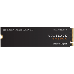 -SSD Western Digital Black SN850X 1TB M.2 2280 PCIe Gen4 x4 NVMe