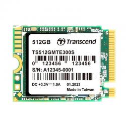 -Transcend 512GB, M.2 2230, PCIe Gen3x4, NVMe, 3D TLC, DRAM-less