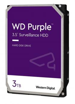 -Western Digital Purple, 3TB HDD, 5400rpm, 256MB, SATA 3