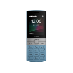-Nokia 150 2023, 2.4\'\', 4MB RAM, 0.3 MP със светкавица, светлосин цвят