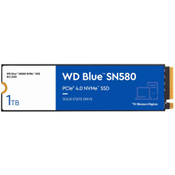 vendor-Western Digital Blue, 1TB SSD, NVMe PCIe Gen4, M.2 2280, син цвят
