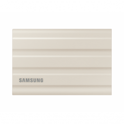 -Външен SSD Samsung T7 Shield, 1TB USB-C, Бежов