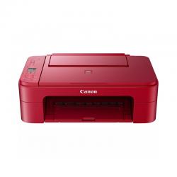 -Canon Мастиленоструен принтер 3 в 1 Pixma TS3352, Wi-Fi, A4, червен