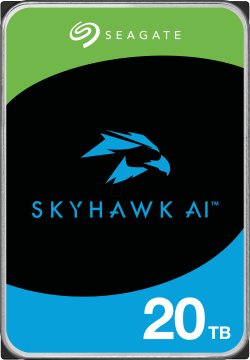 -Seagate SkyHawk AI, 20TB, 7200 RPM, 256MB