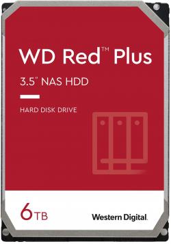 vendor-Western Digital Red Plus, 6TB HDD NAS, SATA III, 5640rpm, 3.5\