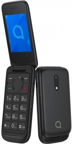 -TCL 2057D, 2.4\'\' 240 x 320, 4 MB, Bluetooth 3.0, micro USB, DS, 970 mAh, Черен