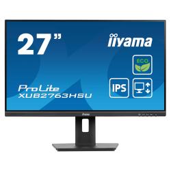 -IIYAMA XUB2763HSU-B1, 27\'\' IPS LED panel, AG, 16:9, FHD 1920x1080, 3ms, 100Hz