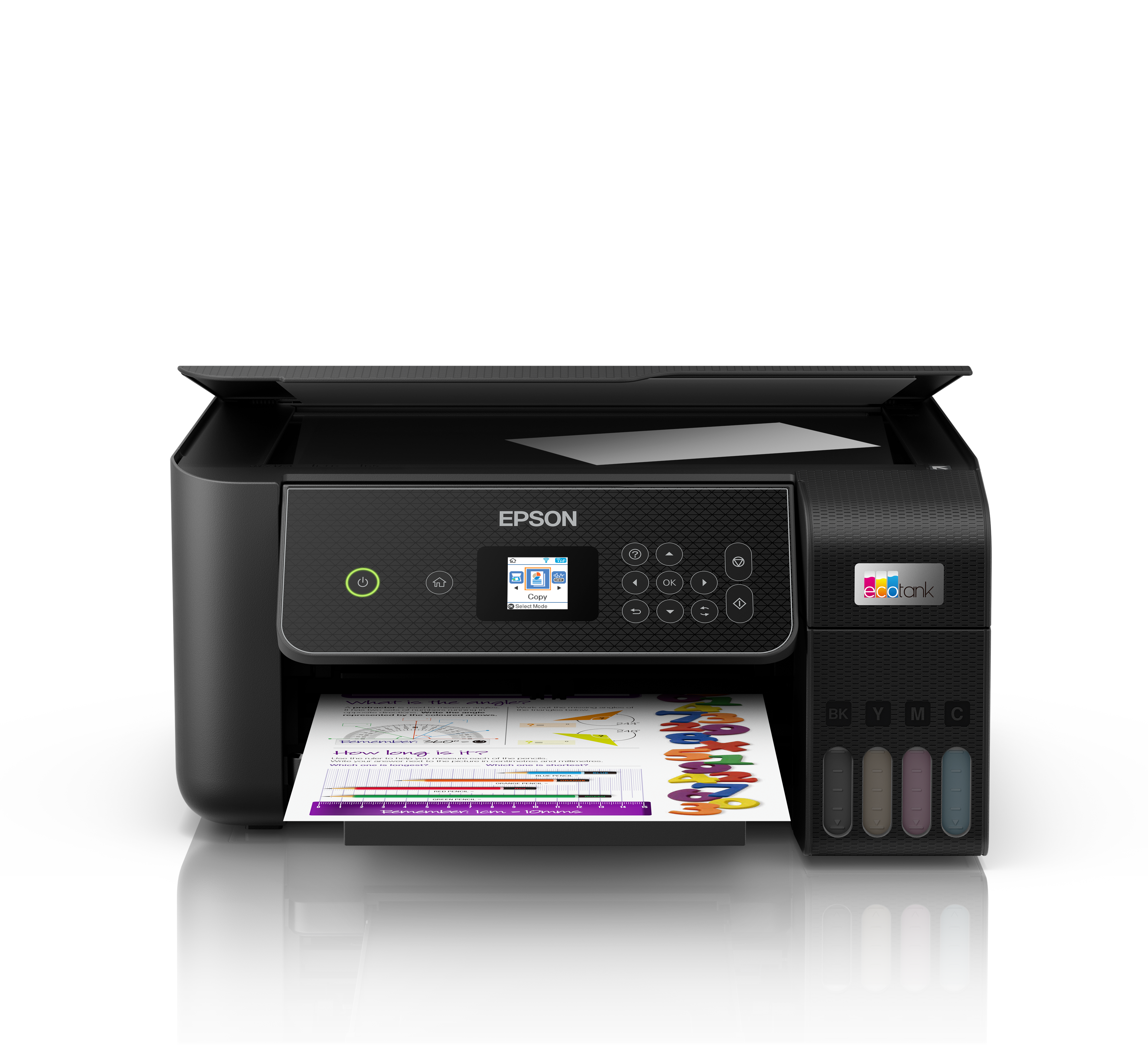 vendor-EPSON EcoTank L3280, A4, 10 Стр/м, 200 DPI, PDF, PNG, 1200 x 2400, LCD дисплей