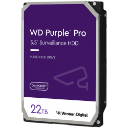 vendor-HDD Video Surveillance WD Purple Pro 22TB CMR, 3.5\'\', 512MB, 7200 RPM, SATA 6Gbps