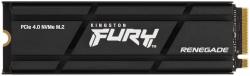 -Kingston FURY Renegade, 1 TB, 7300 MB/s, PCI Express 4.0 x4, 3D NAND Flash