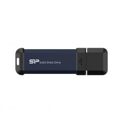 -Външен SSD Silicon Power MS60 Blue 250GB, USB-A 3.2 Gen2