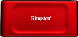 -Kingston XS1000R, 1 TB, USB 3.2 Gen 2, До 1050 MB/s, Червен