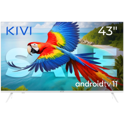 -43\', UHD, Android TV 11, Бял, 3840x2160, 60 Hz, Звук 2x12W, 53 kWh/1000h , BT5.1, HDMI