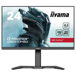 -Геймърски IIYAMA GB2470HSU-B6, 23.8\'\' Gaming monitor,16:9, FHD 1920x1080, 300cd/m2, 1000:1, 80M:1, 0.2msHDMI, DisplayPort