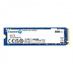 vendor-Kingston NV3, 500GB, 5,000 MB/s, M.2 2280, PCIe 4.0 x4 NVMe, 20G, -40°C~85°C