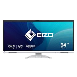-EIZO EV3450XC-WT, 34.1\'\' Curved, IPS panel, WQHD 3440 x 1440, 21:9, AG, 300 cd/m2, 1000:1, 2x HDMI, DP, USB-C, White