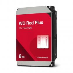 -Хард диск WD Red Plus, 8TB NAS, 3.5, 256MB, 5640RPM, WD80EFPX