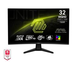 vendor-MSI MAG 32CQ6F, 31.5, 180Hz, 0.5ms, Rapid VA, WQHD 2560x1440, Curve 1500R, AG