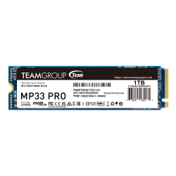 -SSD Team Group MP33 PRO, M.2 2280 NVMe, 1TB,  PCIe Gen3x4