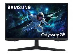 -SAMSUNG LS27CG552EUXEN 27inch VA 2560x1440 Curved 1000R 16:9 165hz 300cd-m2 1ms MPRT HDR10 HDMI DP