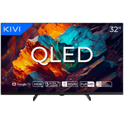 -TV KIVI 32F720QB 32'' QLED FHD Google TV, Dolby Audio, Max Vivid