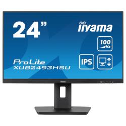 -IIYAMA XUB2493HSU-B7, 23.8\'\' IPS LED panel, AG, 16:9, FHD 1920x1080, 300cd/m2, 1300:1, 100Hz, 1ms, Black