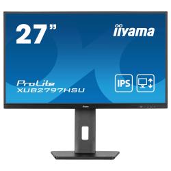 -IIYAMA XUB2797HSU-B2, 27\'\' IPS panel, Anti-Glare, 16:9, FHD 1920 x 1080, 300cd/m2,1000:1, 80M:1, 1ms, 100Hz,HDMI, DP, 2x USB