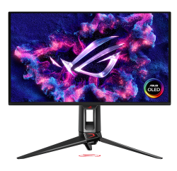 vendor-Геймърски ASUS ROG Swift OLED PG27UCDM - 27 4K QD-OLED, 240Hz, 0.03ms, 2 x HDMI 2.1, 1 x DisplayPort 2.1, 2x USB 3.2 Gen 1 Type-A