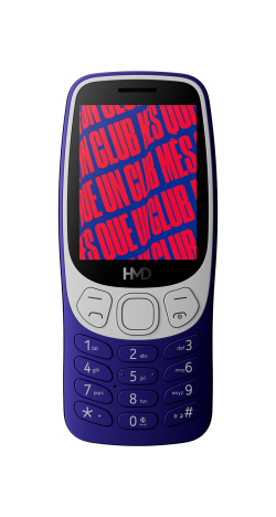 -HMD Барса 3210 - 2.4” QVGA, 2G мрежа, Dual SIM, 128 MB + 64 MB (ROM/RAM), Осемядрен