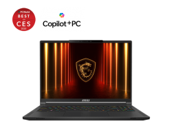 -Геймърски MSI Stealth A16 AI+ A3XWHG, AMD Ryzen AI 9 HX 370, 2TB SSD, 32GB, 16\