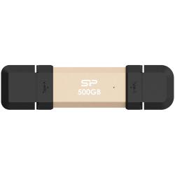 -Silicon Power UC3S72 500GB, USB3.2 Gen2, DS72, Gold