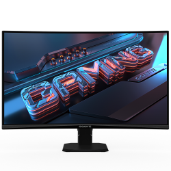 -Геймърски Монитор Gigabyte GS27QCA - 27 inch SS-VA 1500R, QHD (2560x1440), 180Hz, 1ms, HDR Ready