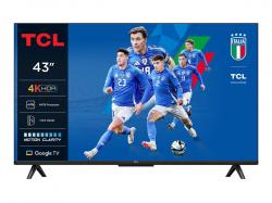 -TCL 43inch UHD 4K Android TV DVB Audio 2x10W HDR10 43P69K