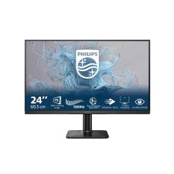 vendor-Philips 24E2N1110/00, 23.8\'\', IPS panel, AG, 3H, FHD 1920 x1080, 16:9, 120Hz, 1ms, 300 cd/m2, VGA, HDMI, Black