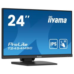 -IIYAMA T2454MSC-B2AG, 23.8\'\' IPS LED panel, 10 points PCAP, Anti-Glare, 16:9, FHD 1920x1080, 300cd/m2, 1000:1, 4ms, 75Hz