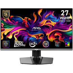 -MSI MAG 272QP QD-OLED X50 Gaming Monitor, 26.5\