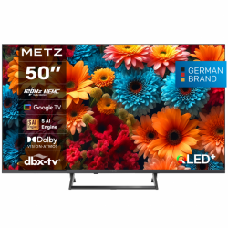-METZ Телевизор 50 50MQF7500Z UHD QLED SMART TV, 120Hz, 4K, Google TV, 126.0см