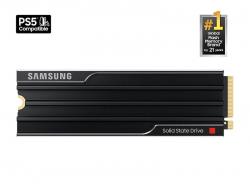 -Samsung SSD 9100 PRO 4TB Heatsink PCIe 5.0 NVMe 2.0 M.2  Read 14800 MB-s Write 13400 MB-s