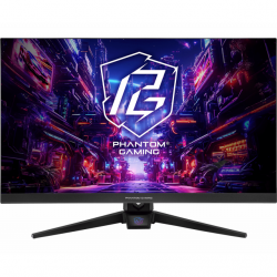 -Геймърски Монитор ASRock PG27FFT1A - 27 inch IPS FHD(1920x1080) 180Hz, 1ms, FreeSync