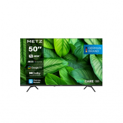 -METZ Телевизор 50 UHD LED SMART TV, 4K Ultra HD, Google TV, Frameless